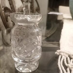 Galway Crystal Jelly Jar W/Lid